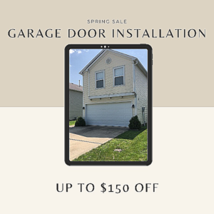 Garage door installation