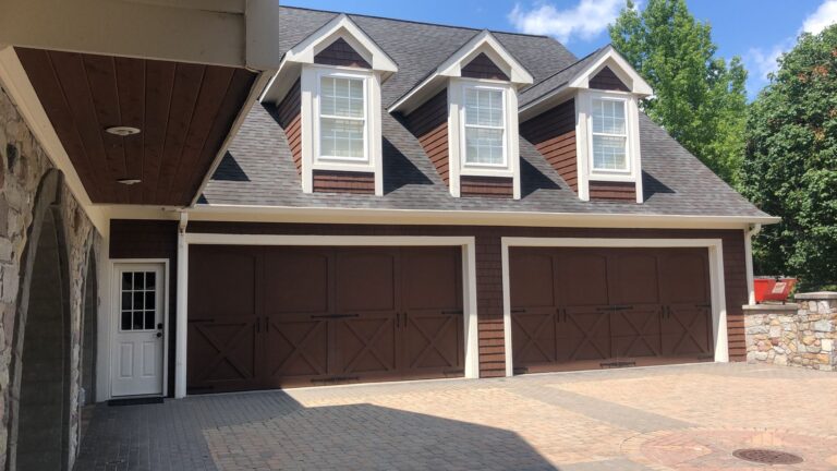 Nice custom garage door in Noblesville in