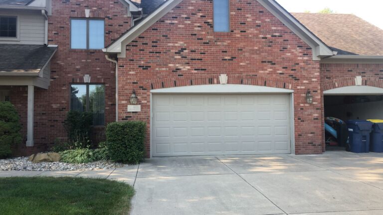 Garage door installation