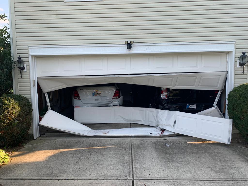 Bad garage door