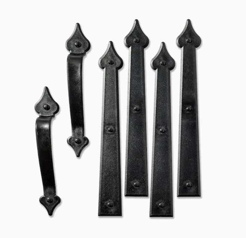 garage door decorative hardware